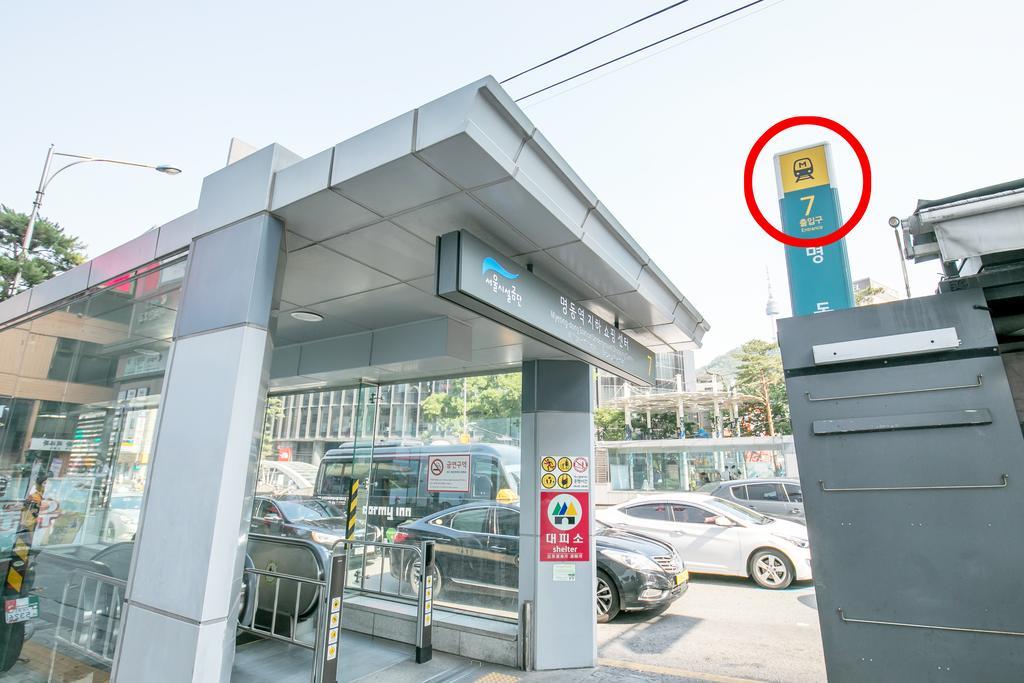 Philstay Myeongdong Station Seúl Exterior foto